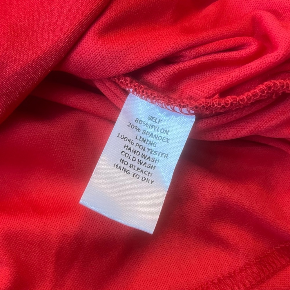 Entry Red Mini Dress - Picture 9 of 12